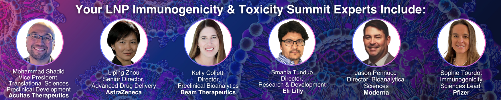 LNP Immunogenicity & Toxicity Summit